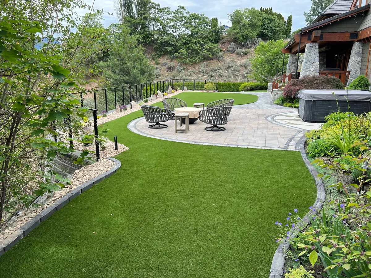 Artificial Turf project by Top Down Landscaping in Toronto
