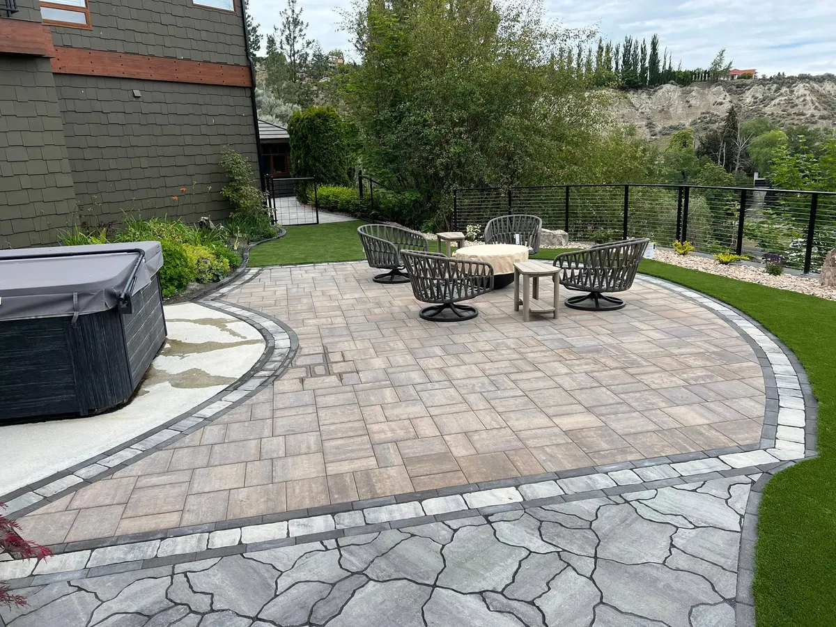Compact Backyard Patio in East York